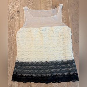 Behnaz Sarafpour for Target Lace Top size XS